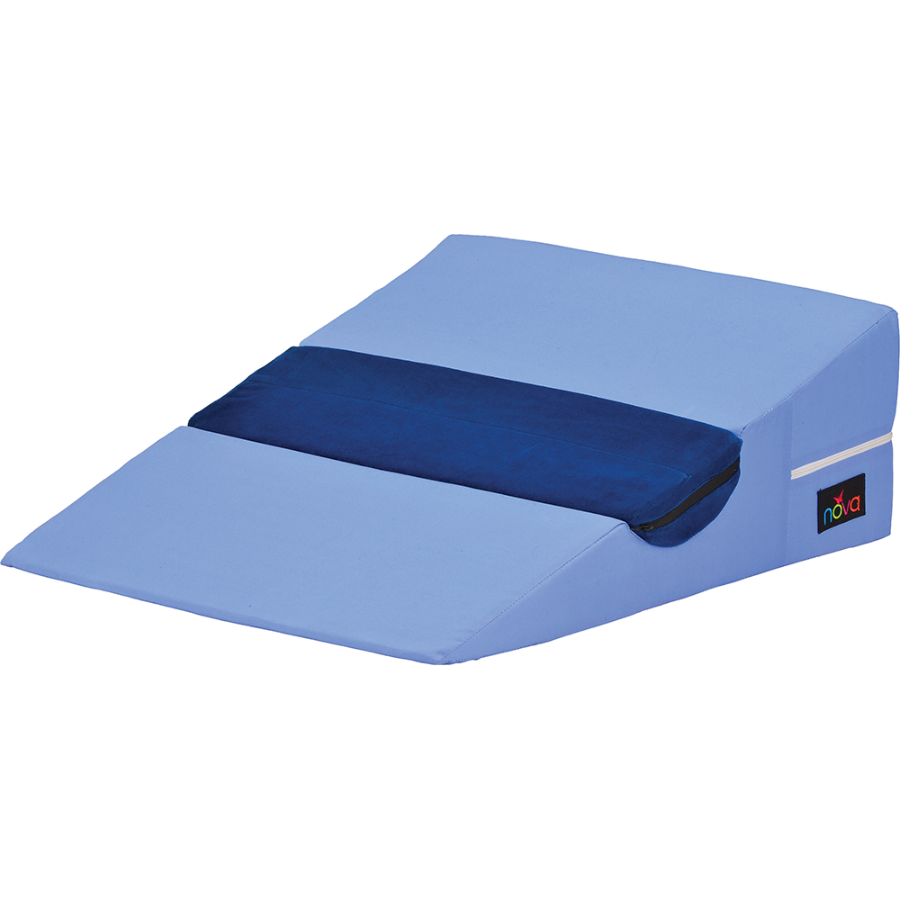 BED WEDGE W/ HALF ROLL PILLOW